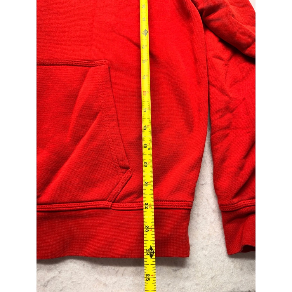 Nike Sportswear Club Fleece Pullover Hoodie Men's Size Large Red 826433-658 - Picture 6 of 8